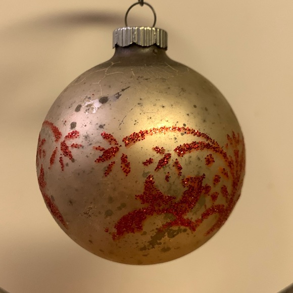 Shiny Brite Vintage Christmas Ornament - Glass - Picture 1 of 5